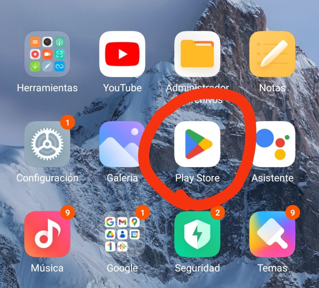 Pantalla para descargar la app de Infonavit